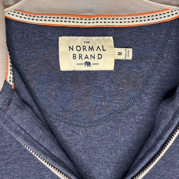 The Normal Brand Purmeseo Quarter Zip - Picture 3 of 3